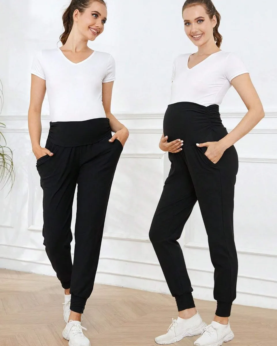 Stylish Black Maternity Trouser