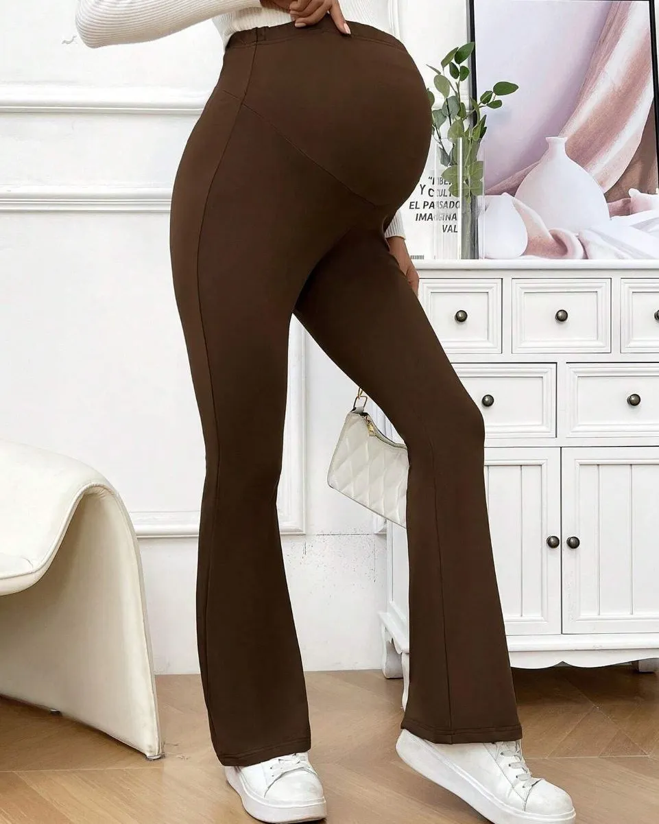 Brown Maternity Tight